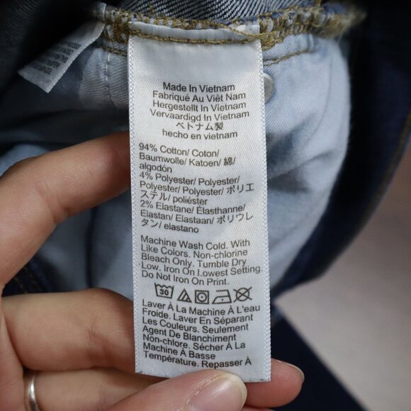 J. Crew 2003 Bootcut Jean Womens 26P Blue Classic Staple Modern Career NWOT - Picture 4 of 16